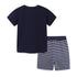 Summer Boys Sailing Short Sleeve Set